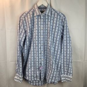 Etro button down shirt size 17(42) in EUC